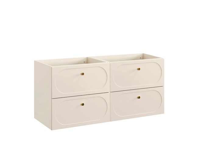 Mueble bajo lavabo 120cm sanae beige arena