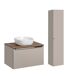 Conjunto mueble lavabo individual y columna Éros Topo Eros 80 Conjunto mueble lavabo individual y columna Éros Topo Eros 80 Topo