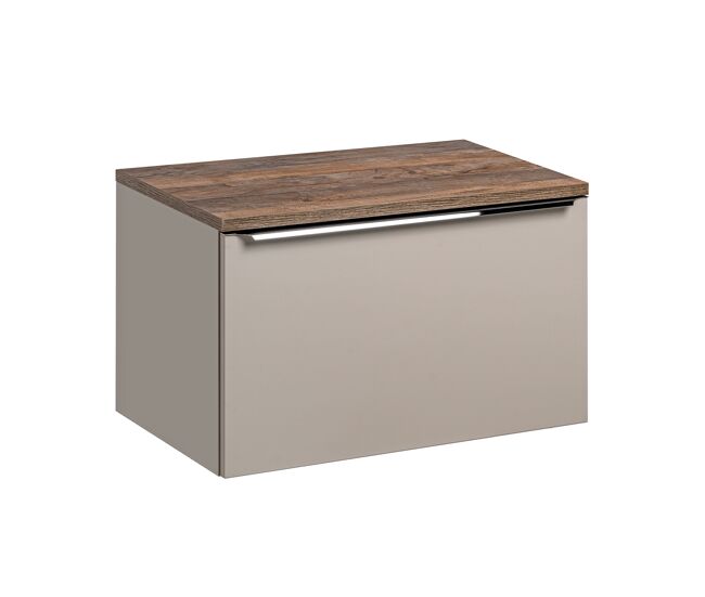 Mueble bajo lavabo 80cm éros topo