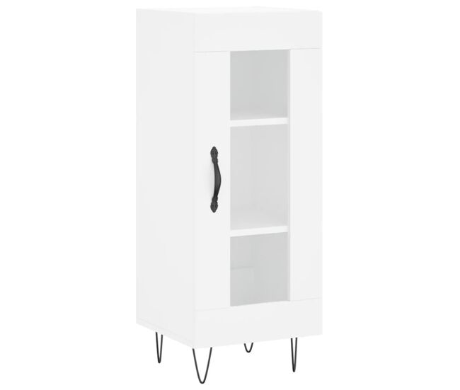 Vidaxl aparador madera de ingeniería blanco 34,5x34x90 cm