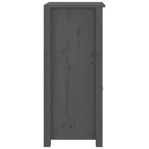 vidaXL Aparadores 2 pcs 40x35x80 cm madeira de pinho maciça cinza vidaXL Aparadores 2 pcs 40x35x80 cm madeira de pinho maciça cinza