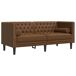 Juego De Sofás Chesterfield Juego De Sofás Chesterfield Marrón