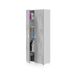 Armario multiusos 2 puertas 80 Armario multiusos 2 puertas 80 Blanco/ Gris