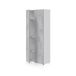 Armario multiusos 2 puertas 80 Armario multiusos 2 puertas 80 Blanco/ Gris