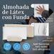 Almohada de Látex Perforada con Funda 150x35 Almohada de Látex Perforada con Funda 150x35 Blanco