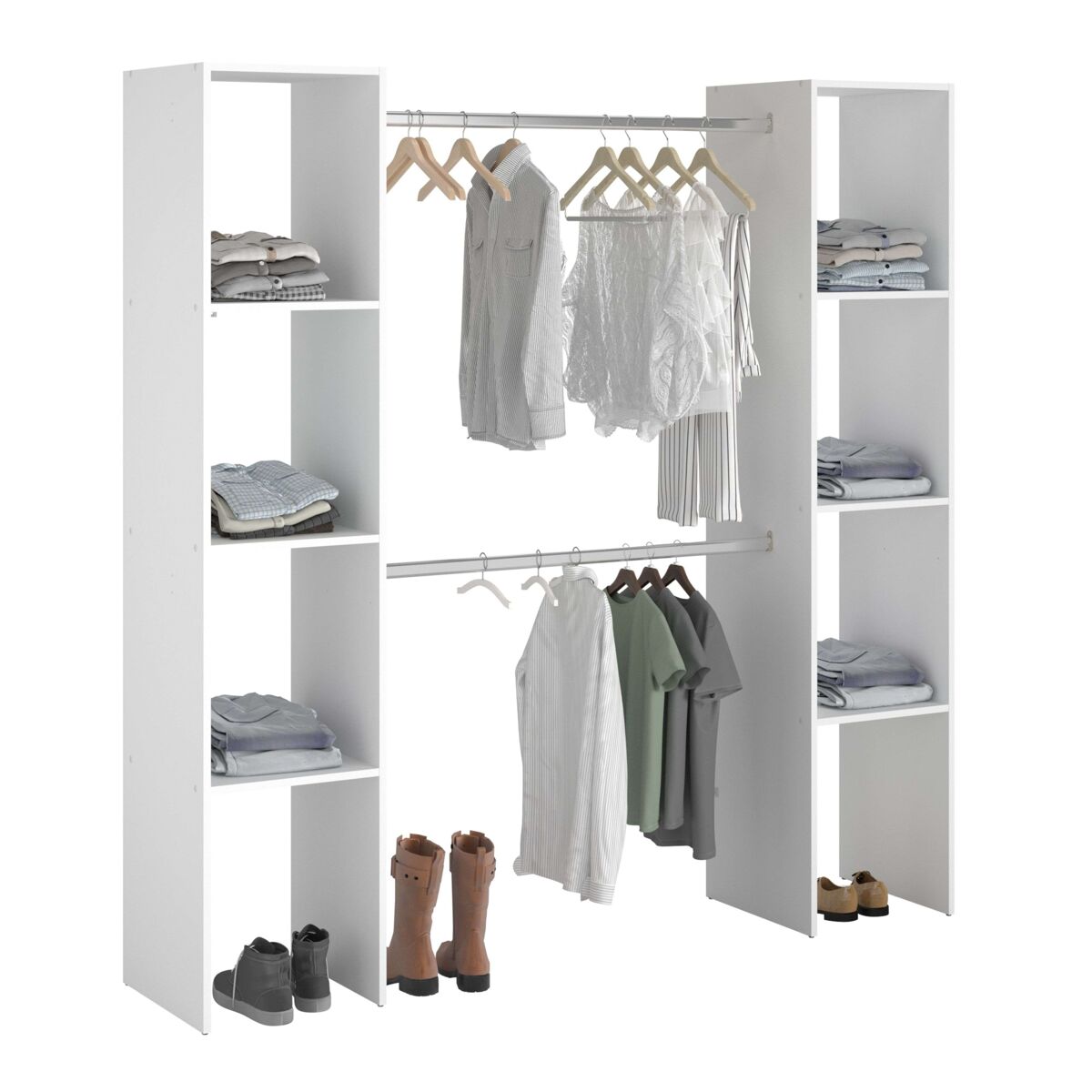 Vestidor Abierto Modular Custom 2 Modulos A