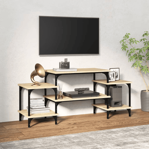 Móvel de TV - Modulo de TV - Armário de TV 117x35x52 cm derivados de madeira carvalho sonoma