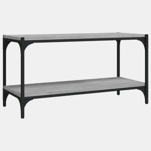 Móvel de TV - Modulo de TV - Armário de TV 80x33x41 cm derivados madeiraaço cinzento sonoma