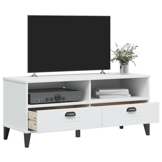 Móvel de TV - Modulo de TV - Armário de TV VIKEN derivados de madeira branco