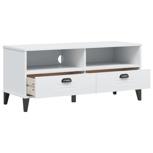 Móvel de TV - Modulo de TV - Armário de TV VIKEN derivados de madeira branco