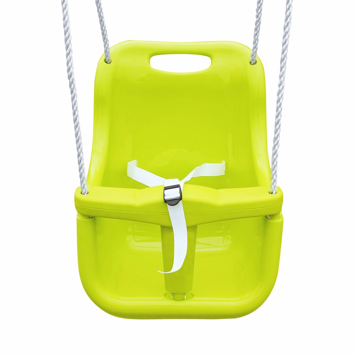 Asiento de columpio para columpios, 2/2.5m, zephyr, verde, 42x36.5x25 cm