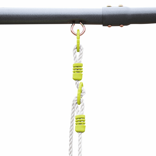 Cadeira de baloiço para bebé, 22.5m, Zephyr, Verde, 42x36.5x25 cm