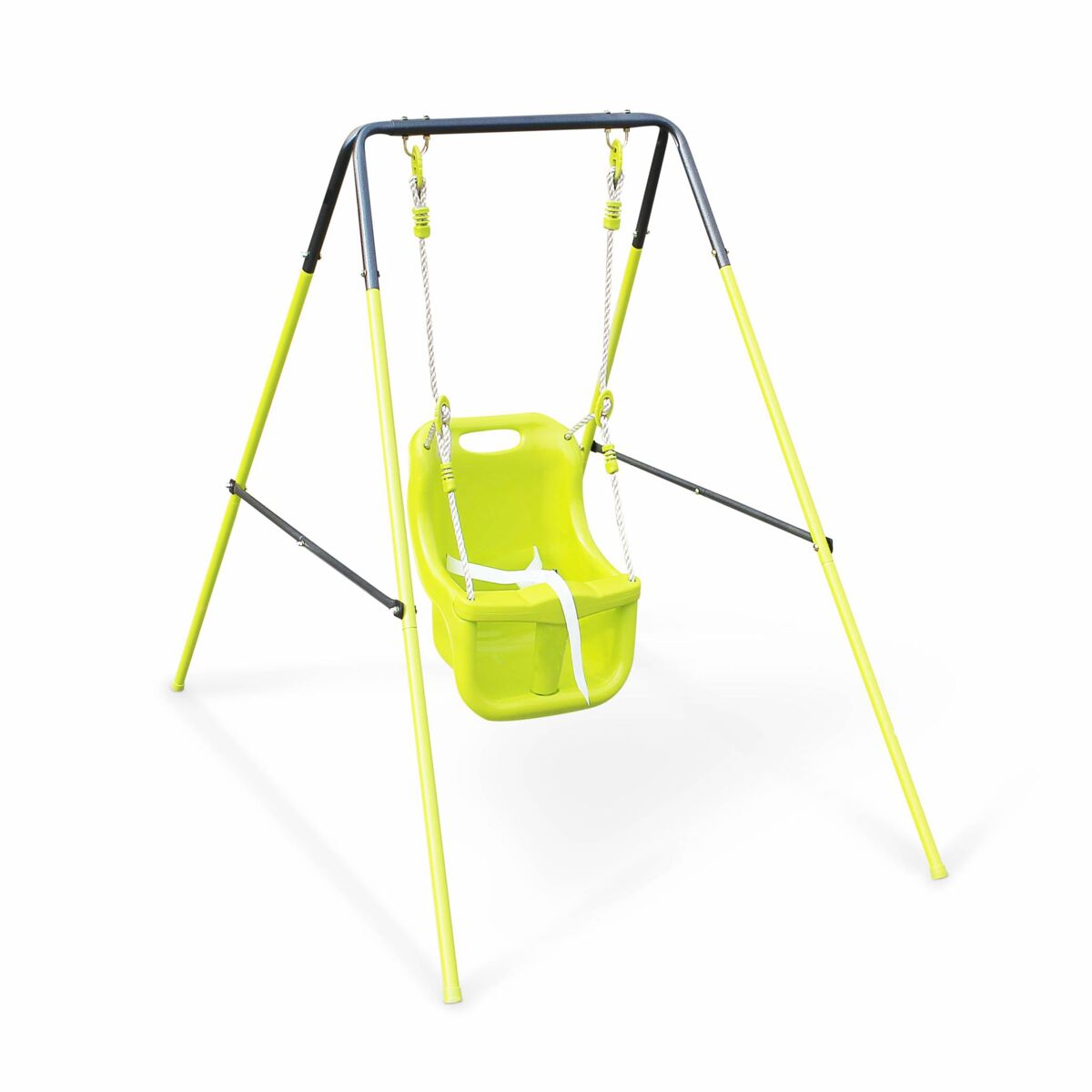 Columpio para bebés, farou, verde, 97x147x118 cm