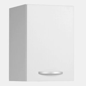 Armário modular 40 cm superior EKO módulo de cozinha branco fosco estilo moderno armazenamento