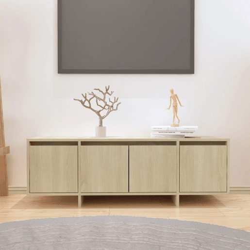 Móvel p TV, Armário de TV 120x30x40,5 cm derivados de madeira carvalho sonoma