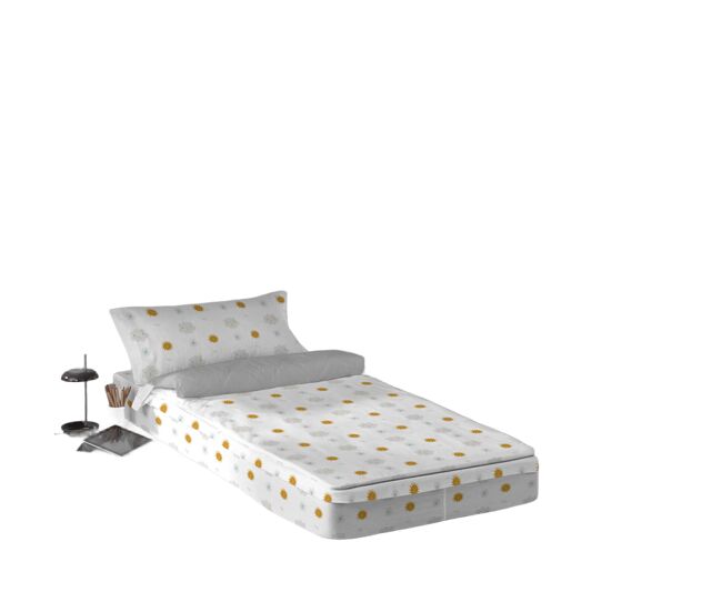 Haciendo el indio - saco nórdico estampado - con relleno - exta suave - fabricado en españa - cama 105 - solete