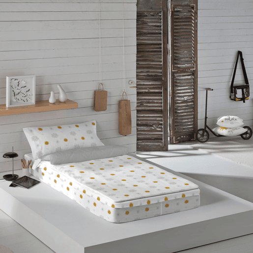 Haciendo el Indio - Saco nórdico estampado - Recheado - Extremamente macio - Fabricado na Espanha - Cama 105 - SOLETE