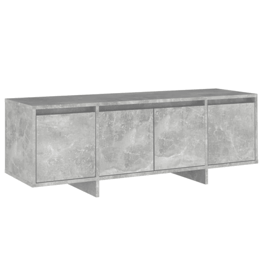 Móvel p TV, Armário de TV 120x30x40,5cm derivados de madeira cinzento cimento