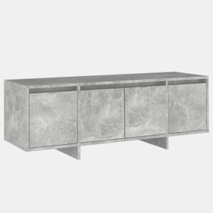 Móvel p TV, Armário de TV 120x30x40,5cm derivados de madeira cinzento cimento