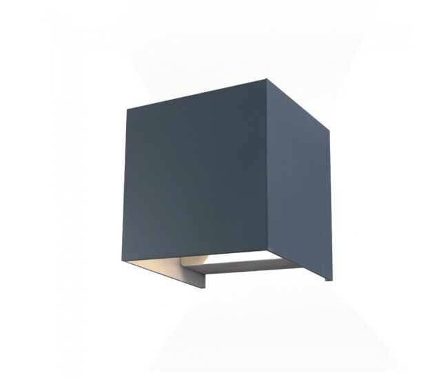 Aplique led de exterior leva antracita 2x5w - 4000k marca wonderlamp