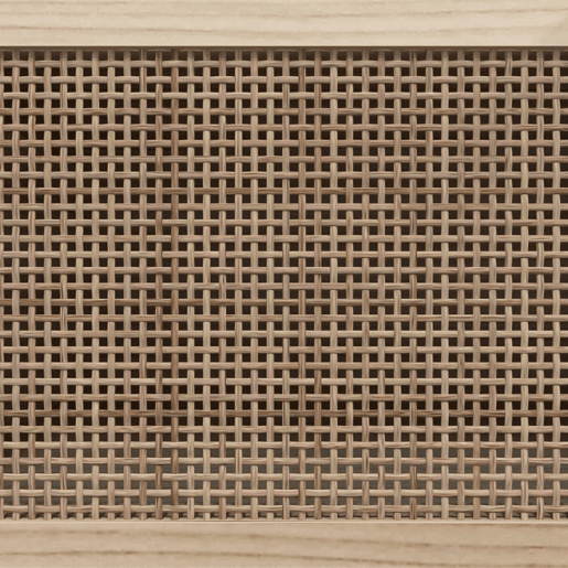 Móvel de TV - Modulo de TV - Armário de TV 105x30x40 cm pinho maciçovime natural castanho