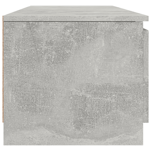 Móvel de TV - Modulo de TV - Armário de TV derivados de madeira cinzento concreto