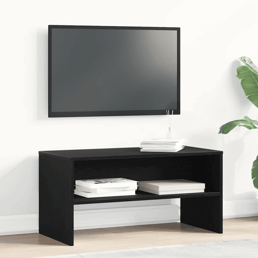 Móvel de TV - Modulo de TV - Armário de TV 80x40x40 cm derivados de madeira carvalho preto