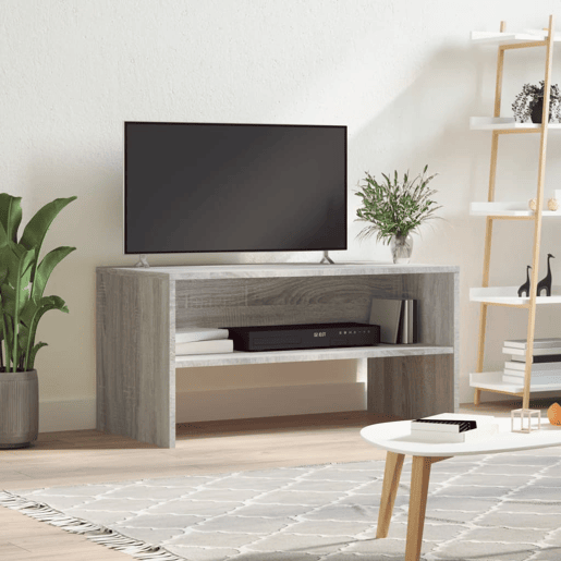 Móvel de TV - Modulo de TV - Armário de TV 80x40x40 cm derivados de madeira cinzento sonoma