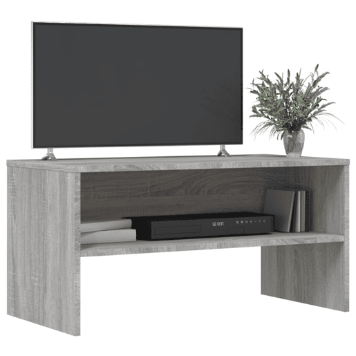 Móvel de TV - Modulo de TV - Armário de TV 80x40x40 cm derivados de madeira cinzento sonoma