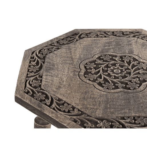 Mesa de apoio WANDILO Mangueira de mangueira Castanho