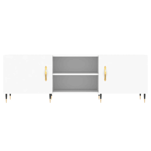 Móvel para TV - Móvel de TV - Armário de TV 150x30x50 cm derivados de madeira branco