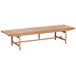 Beliani Banco Madera de acacia GIAVENO Beliani Banco Madera de acacia GIAVENO Blanco/ Madera