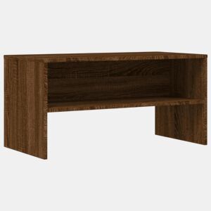 Móvel de TV - Modulo de TV - Armário de TV 80x40x40 cm derivados de madeira carvalho castanho