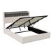 Cama con almacenamiento 200x160 Cama con almacenamiento 200x160 Blanco