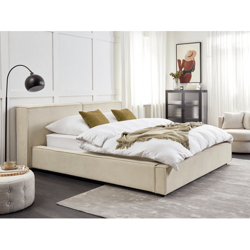 Cama de água Bombazine LINARDS 160 x 200 cm Creme