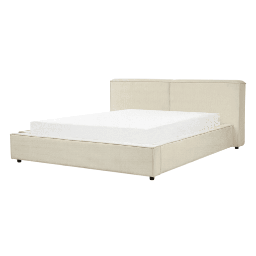 Cama de água Bombazine LINARDS 160 x 200 cm Creme