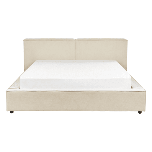 Cama de água Bombazine LINARDS 160 x 200 cm Creme