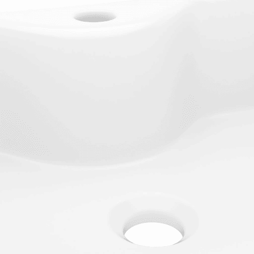 Lavatório - Lavabo - Pia de banheiro cerâmica redondo com furo para torneira, quadrado,branco