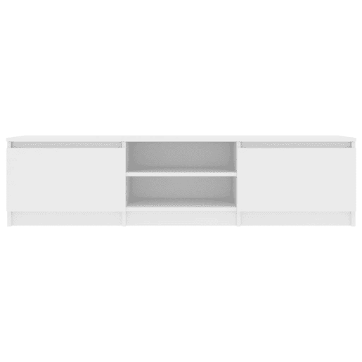 Móvel de TV - Modulo de TV - Armário de TV 140x40x35,5 cm derivados de madeira branco