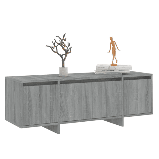 Móvel de TV - Modulo de TV - Armário de TV 120x30x40,5 cm aglomerado cor sonoma cinzento