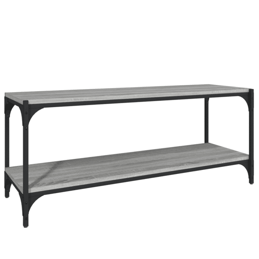 Móvel de TV - Modulo de TV - Armário de TV 100x33x41 cm derivados madeiraaço cinzento sonoma