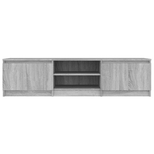 Móvel de TV - Modulo de TV - Armário de TV 140x40x35,5 cm derivados de madeira cinzento sonoma