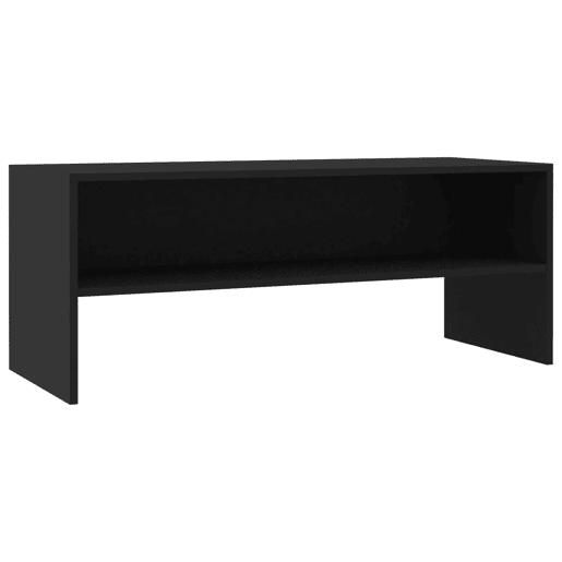 Móvel de TV - Modulo de TV - Armário de TV 100x40x40 cm derivados de madeira preto