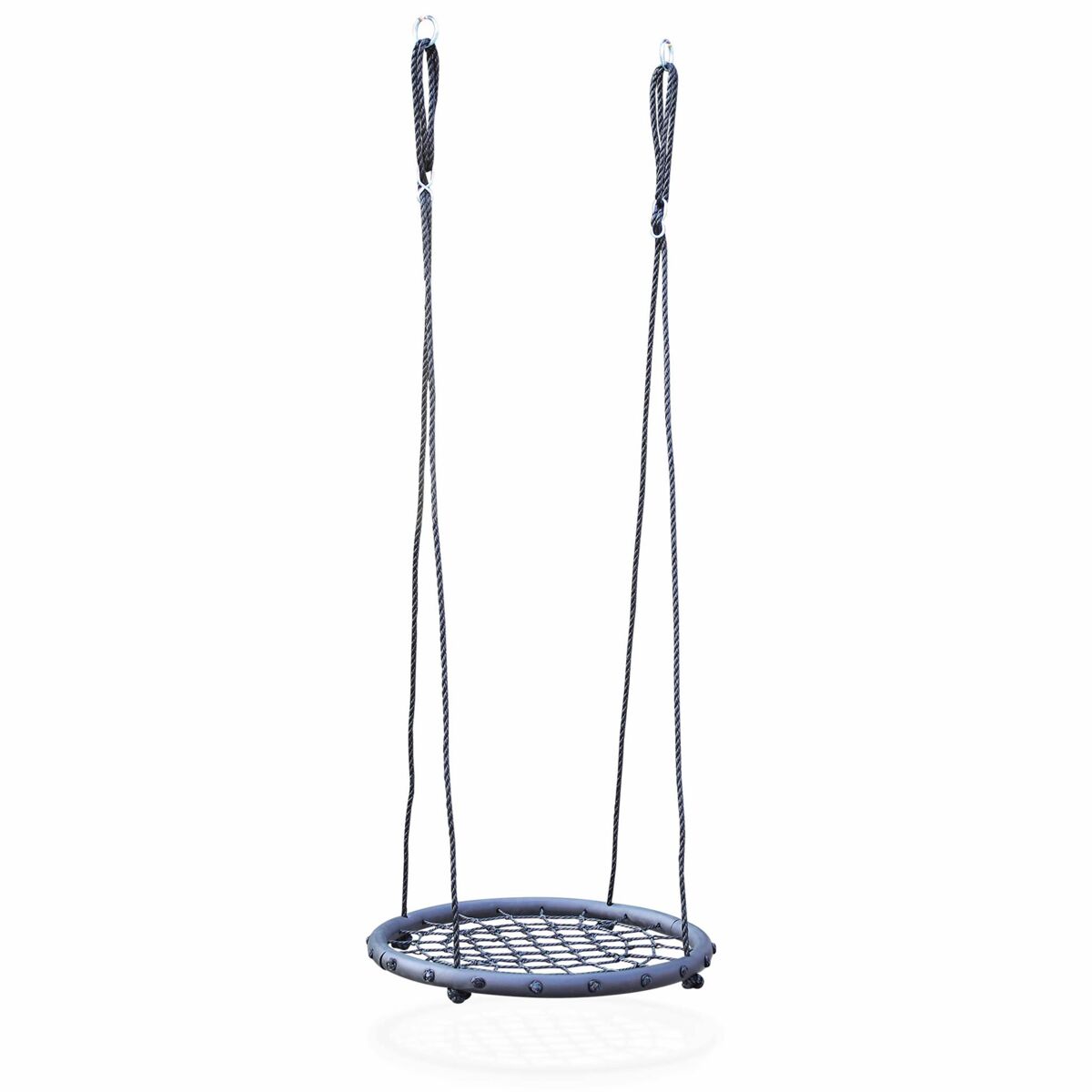 Columpio nido de pájaro para pórtico, 60cm negro - 60x60x180 cm