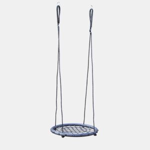 Baloiço de ninho de pássaro para pórtico, 60cm, Aquilons, Preto, 60x60x180 cm