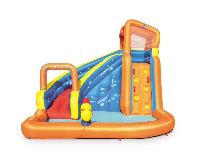 Estructura inflable con tobogán acuático multicolor - 1x1x1 cm