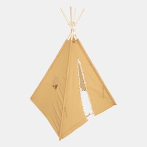 Tenda Infantil Wapi Ocre 120 cm - Dobrável e portátil, em Poliéster e Algodão