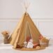 Tipi Infantil Wapi - rollable y Portátil de Poliéster Tipi Infantil Wapi - rollable y Portátil de Poliéster Naranja