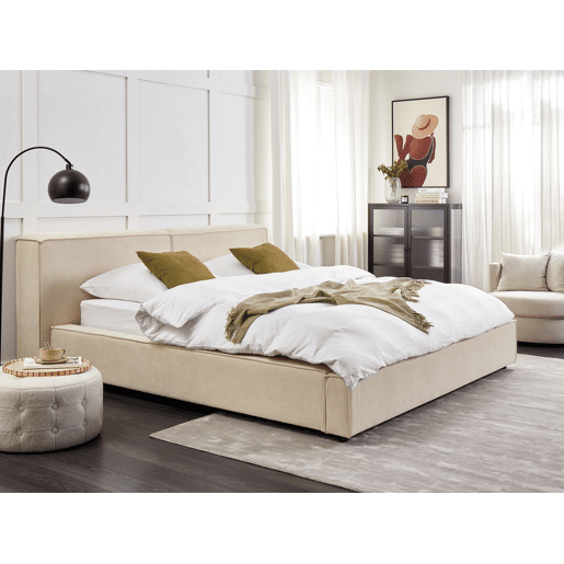 Cama de água Bombazine LINARDS 180 x 200 cm Creme