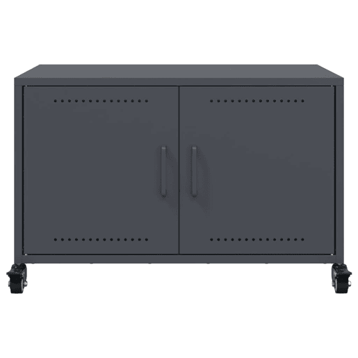 Móvel de TV - Modulo de TV - Armário de TV 68x39x43,5 cm aço antracite
